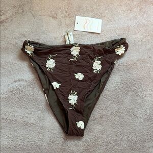 Dippin' Daisy's Brown Floral Kids Bottoms